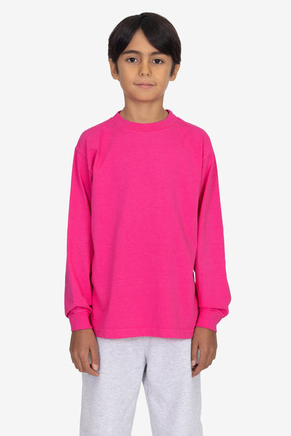18107GD - Kids Long Sleeve Garment Dye T-Shirt