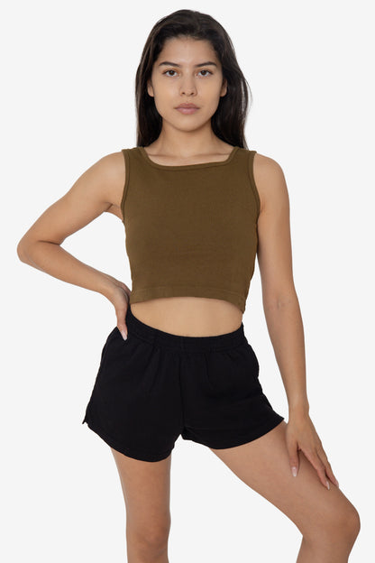 1822GD - Garment Dye Crop Tank