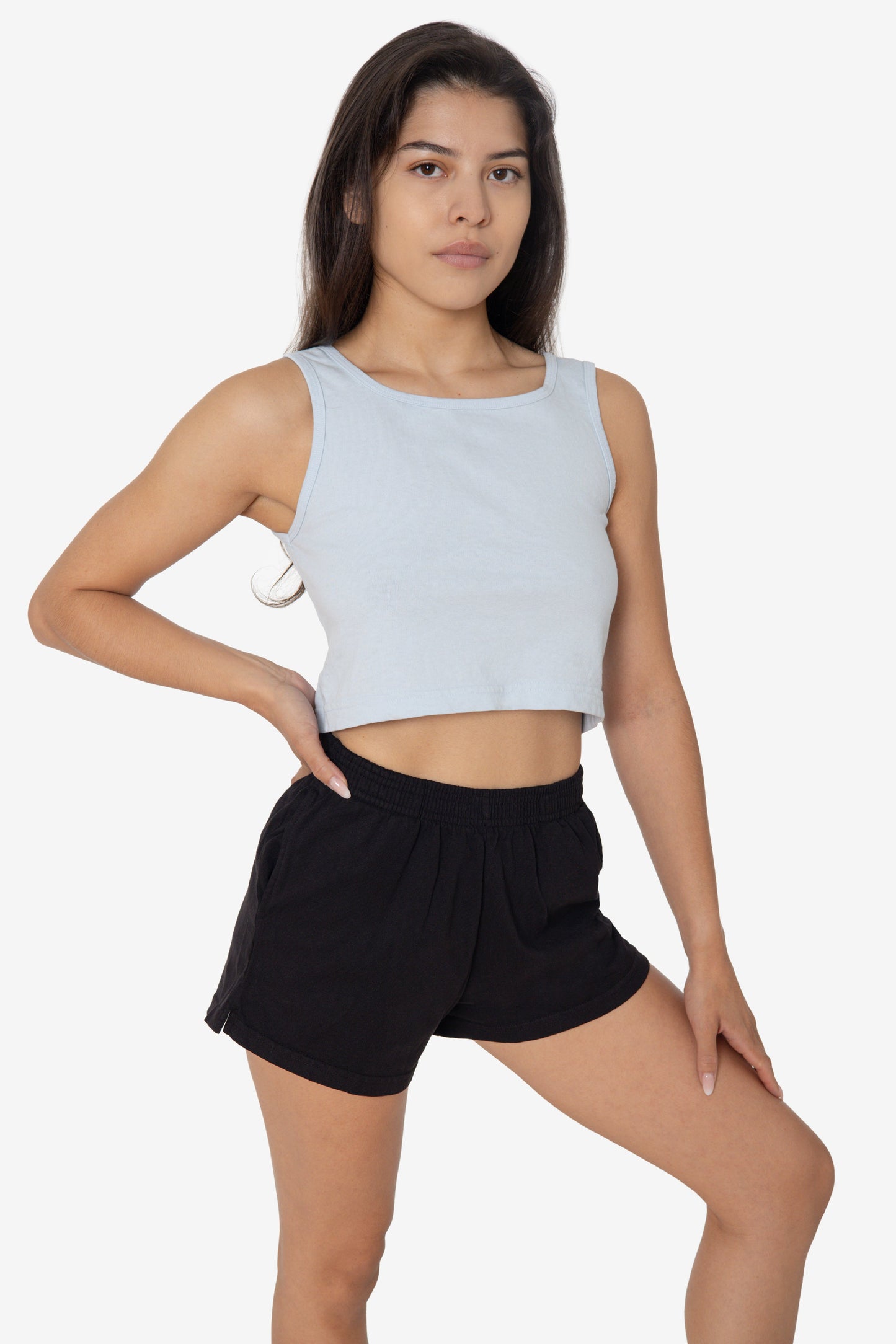 1822GD - Garment Dye Crop Tank