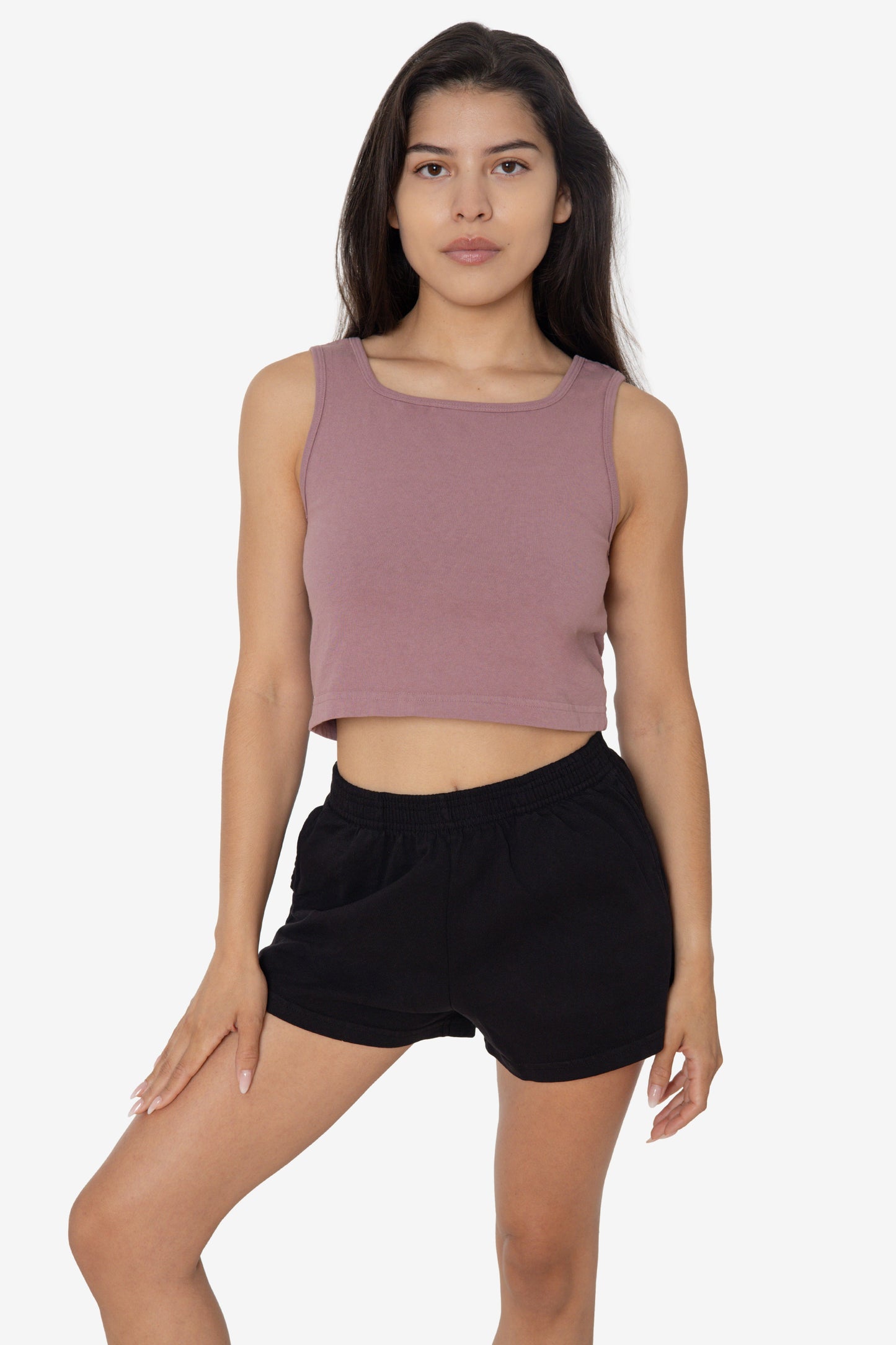 1822GD - Garment Dye Crop Tank