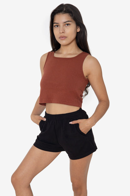 1822GD - Garment Dye Crop Tank