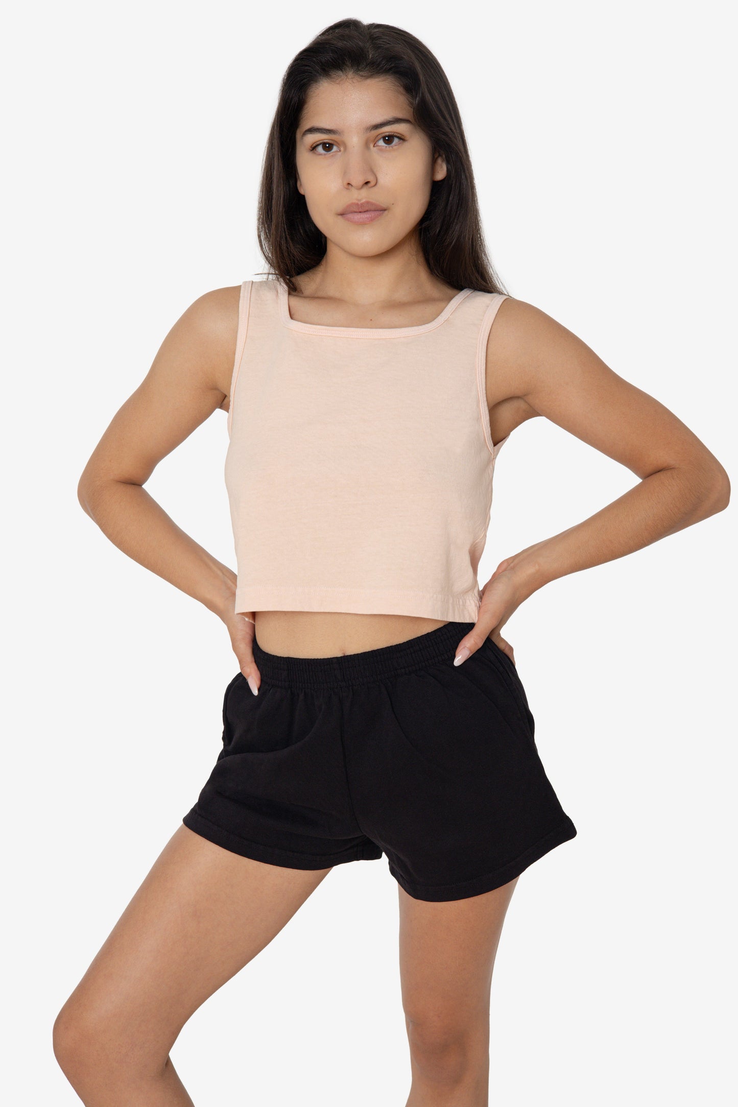 1822GD - Garment Dye Crop Tank