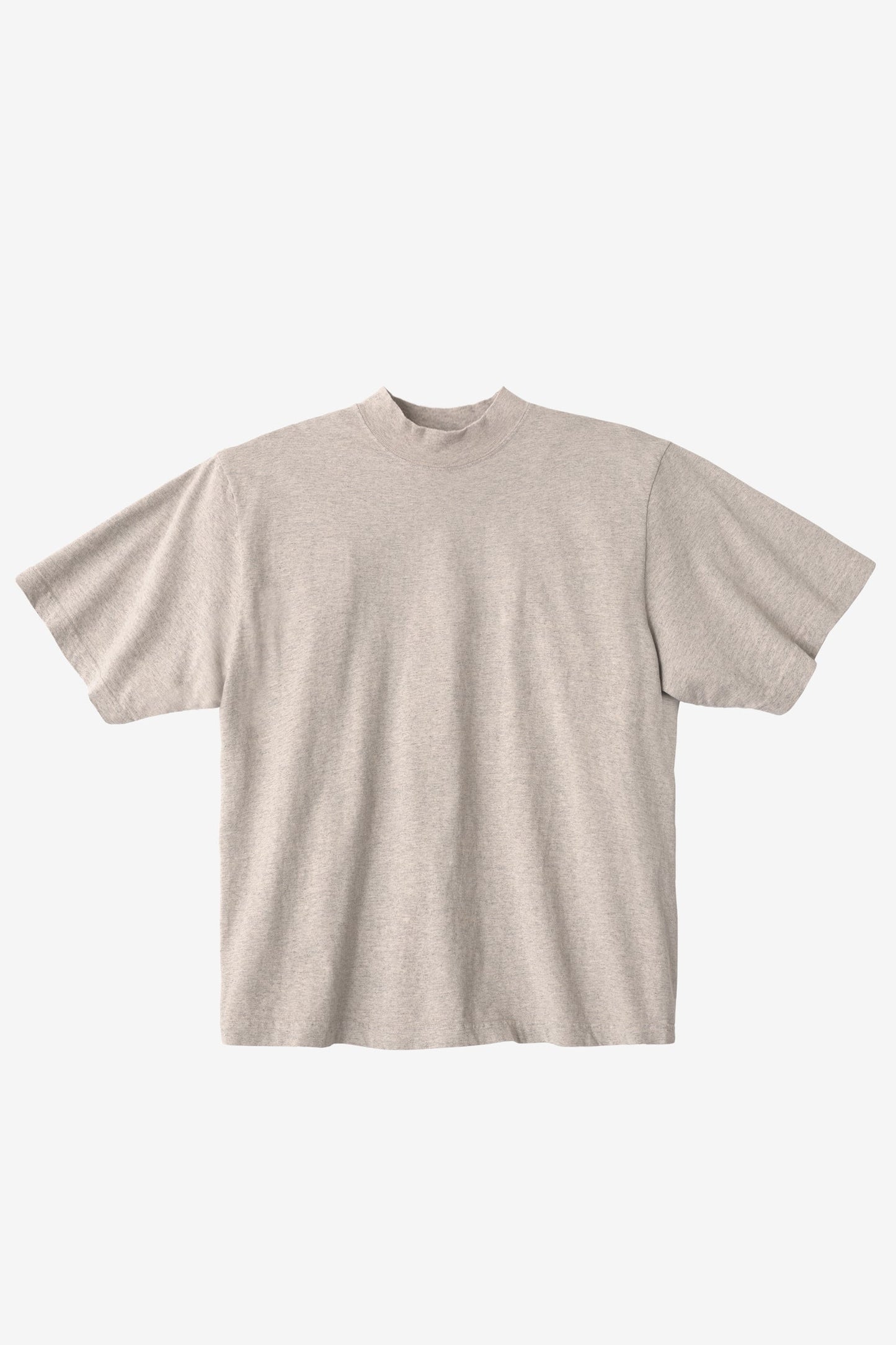 1825GD Unisex - Oversized Short Sleeve High Mockneck T-shirt