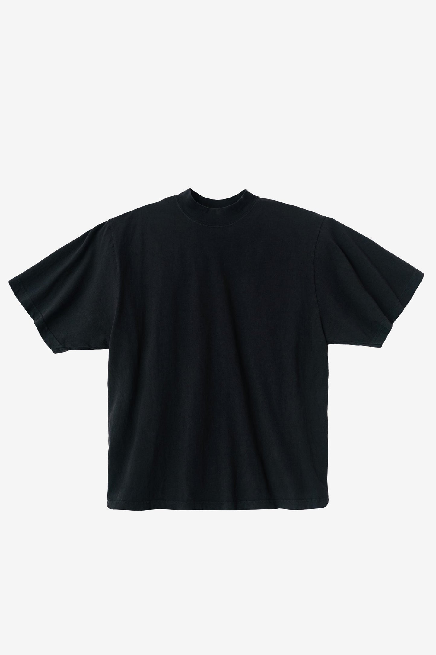 1825GD - Oversized Short Sleeve High Mockneck T-shirt