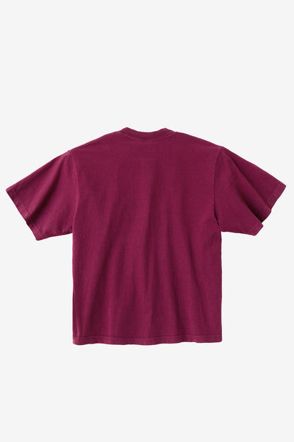 1825GD - Oversized Short Sleeve High Mockneck T-shirt