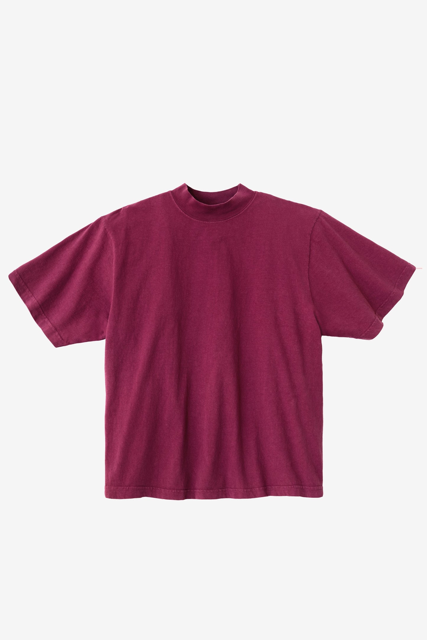 1825GD Unisex - Oversized Short Sleeve High Mockneck T-shirt