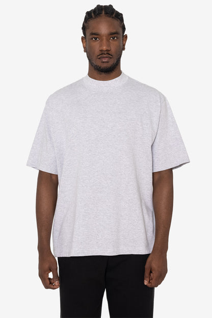 1825GD - Oversized Short Sleeve High Mockneck T-shirt
