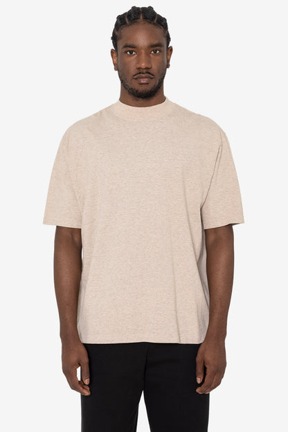 1825GD - Oversized Short Sleeve High Mockneck T-shirt
