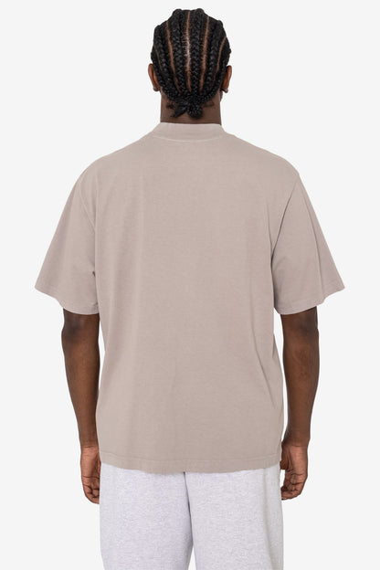 1825GD - Oversized Short Sleeve High Mockneck T-shirt