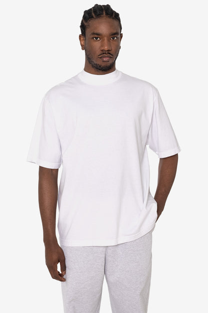 1825GD - Oversized Short Sleeve High Mockneck T-shirt