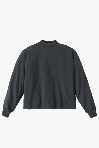 1827GD Unisex - Oversized Long Sleeve High Mockneck T-Shirt