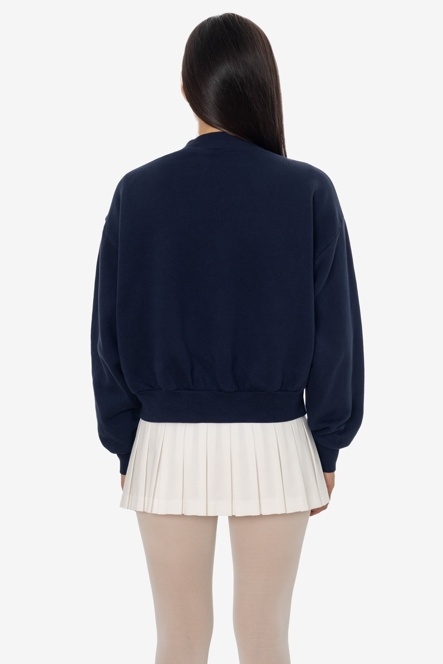 ALP375GD - Alpine Fleece Zip Up Cropped Bomber