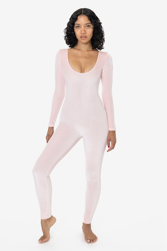 VVT228 - Velvet Long Sleeve Unitard