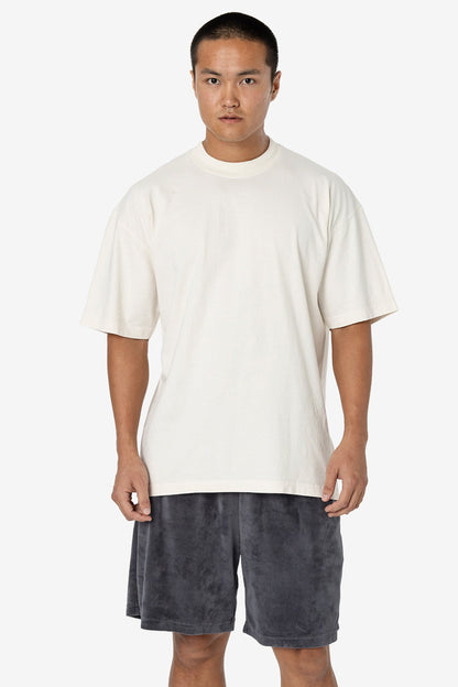 VLR442GD - Garment Dye Velour Mid-Length Wide Short
