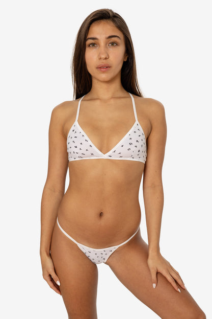 8392P - Printed Crossback Bra