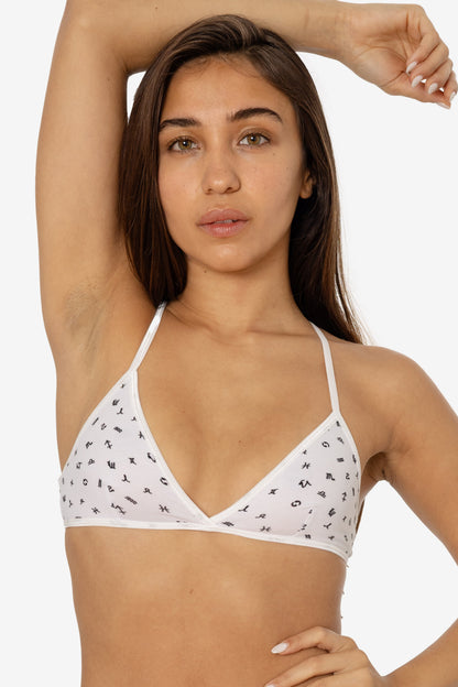 8392P - Printed Crossback Bra