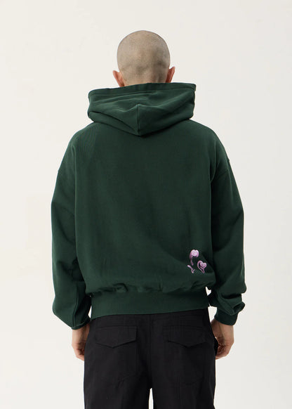 AFENDS Mens Devotion - Boxy Hood - Washed Pine