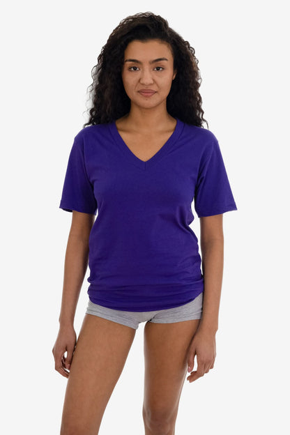 24056 - Fine Jersey V-Neck T-Shirt