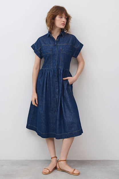 The Denim Shirt Dress