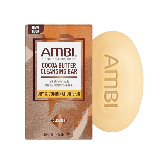 3 Pack) Ambi Skin Care soap Complexion Cleansing Bar Gentle Cleansing 3.5oz.