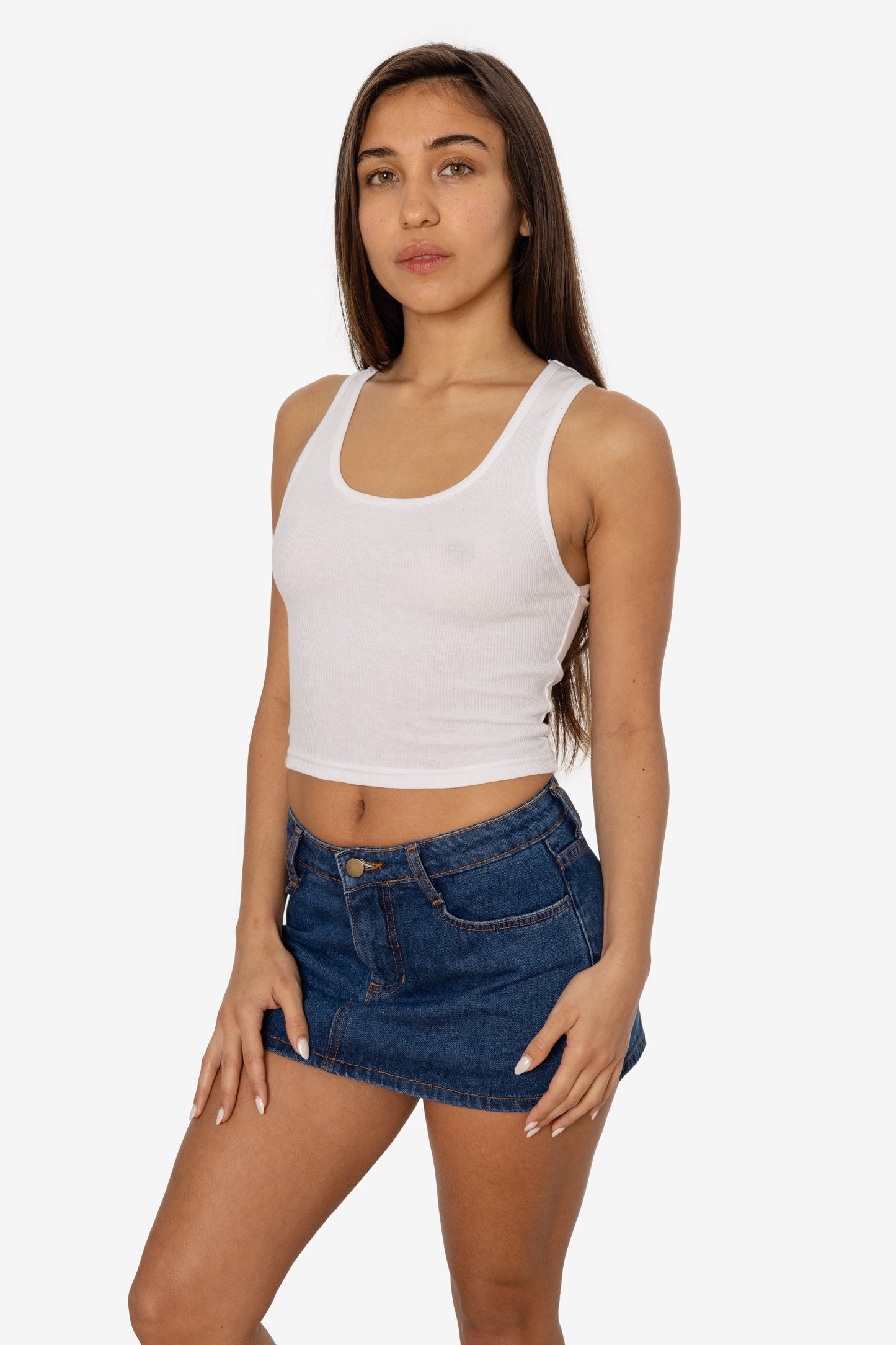 RDNW30 - Denim Micro Mini Skirt
