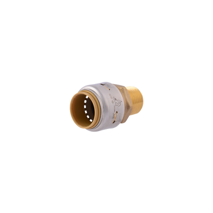 3/4" Sharkbite Max Brass Push-Fit Male Plumbing Adapter