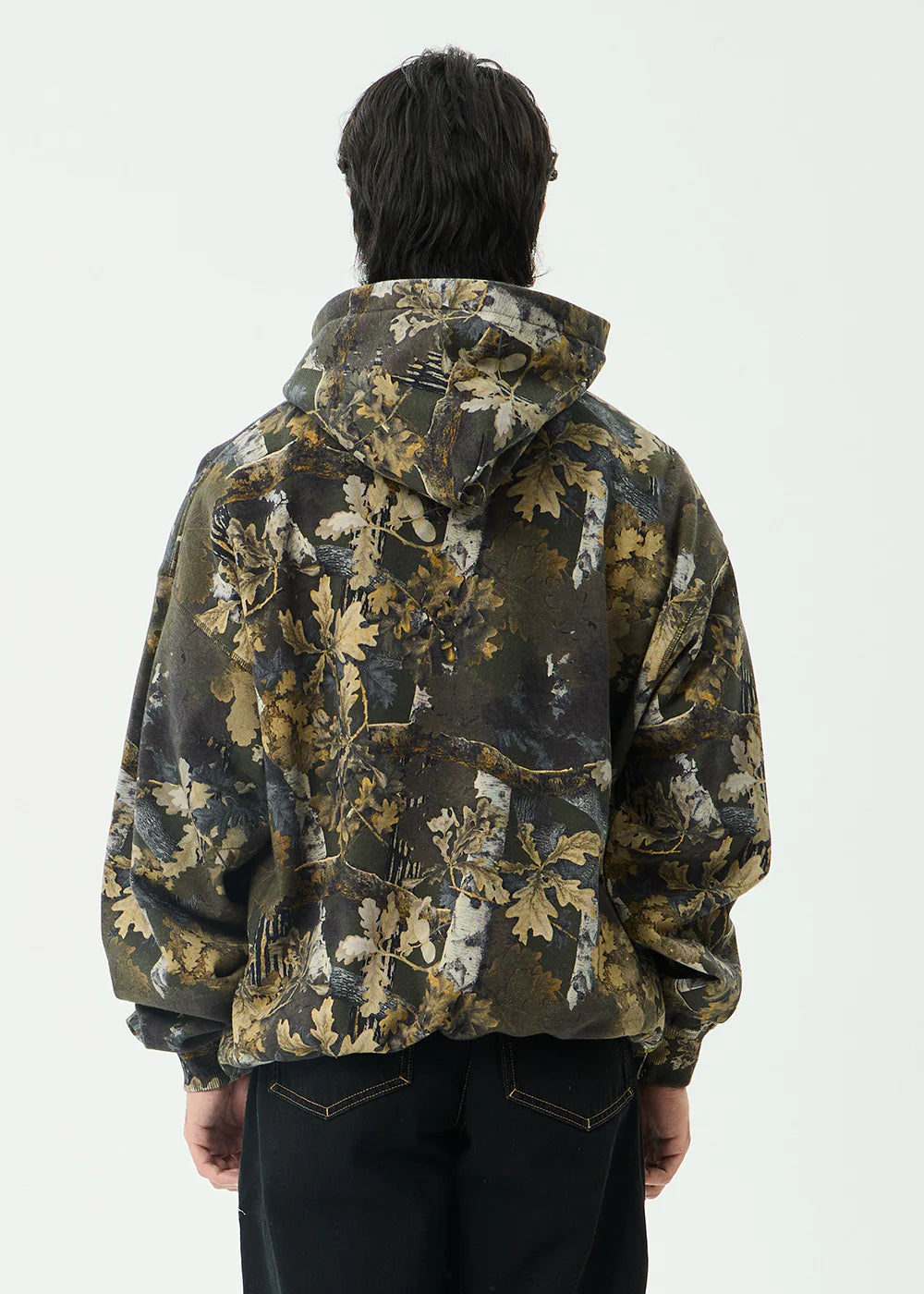 AFENDS Mens Find Me - Pull On Hood - Find Me