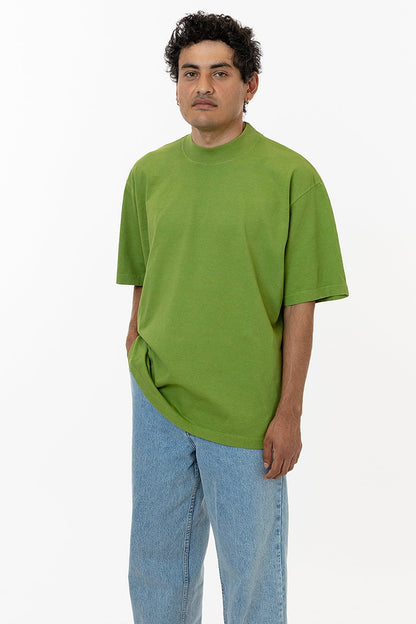 1825GD Unisex - Oversized Short Sleeve High Mockneck T-shirt