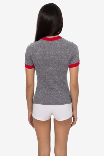 TR310 - Tri-Blend Women's Ringer Tee