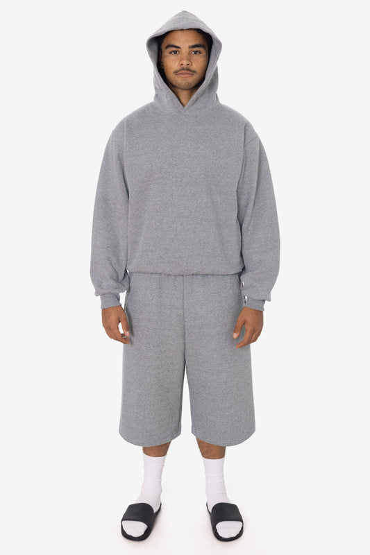 TRF42 - Triblend gabardine Fleece Extra Wide Mens shorts