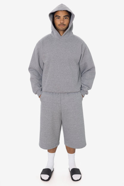 TRF42 - Triblend gabardine Fleece Extra Wide Mens shorts