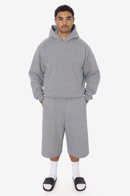 TRF42 - Triblend gabardine Fleece Extra Wide Mens shorts