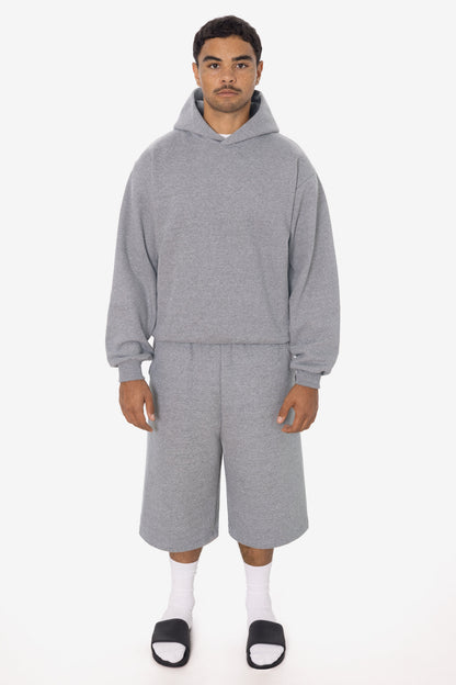 TRF42 - Triblend gabardine Fleece Extra Wide Mens shorts