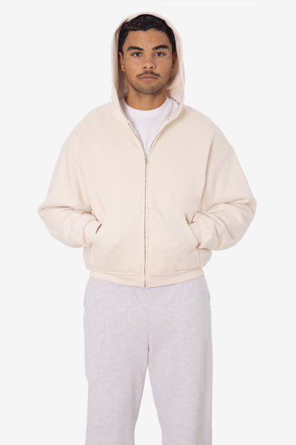 ALP10GD - Thermal Lined Cropped Zip Up Hoodie