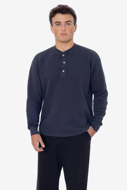 TX458GD - Long Sleeve Heavy Thermal Heritage Henley