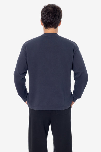 TX458GD - Long Sleeve Heavy Thermal Heritage Henley