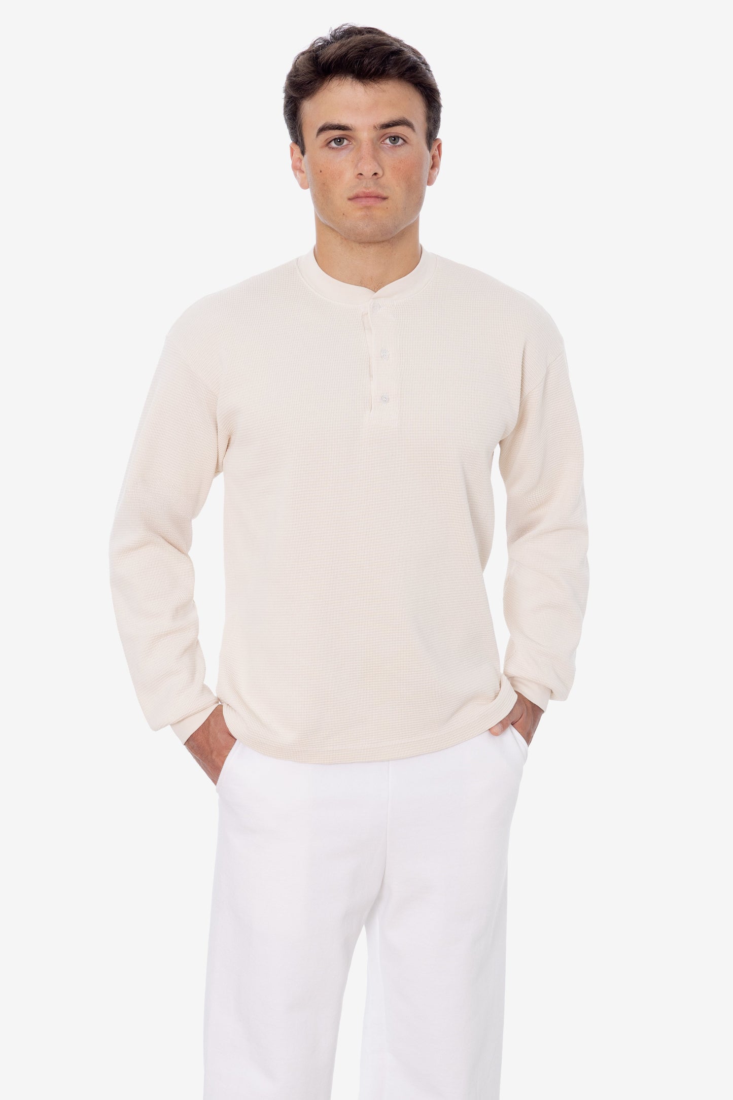 TX458GD - Long Sleeve Heavy Thermal Heritage Henley