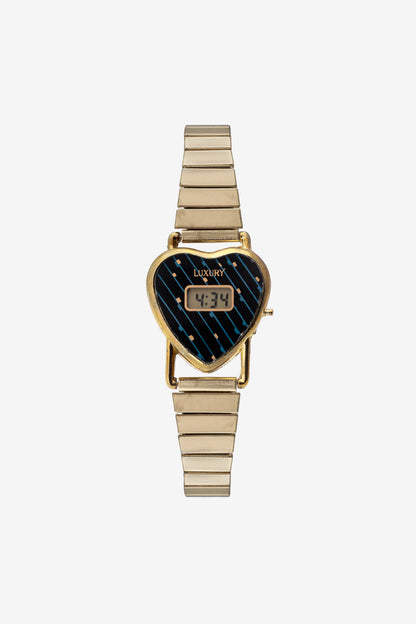 WCHSTPHRT - Striped Heart Watch