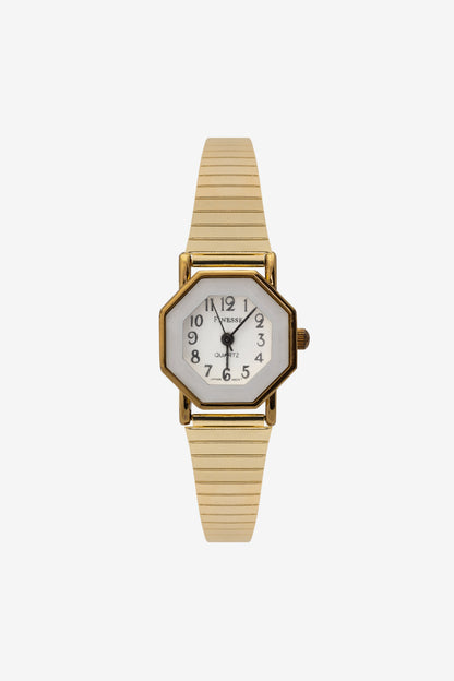 WCHOCT01 - Octogonal Gold Watch