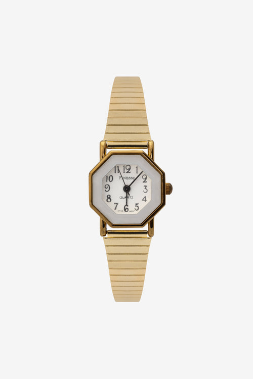 WCHOCT01 - Octogonal Gold Watch