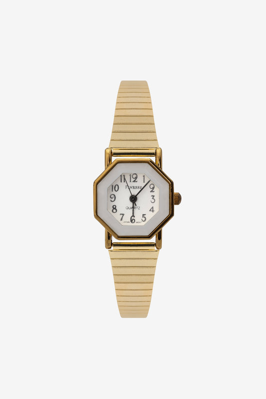 WCHOCT01 - Octogonal Gold Watch