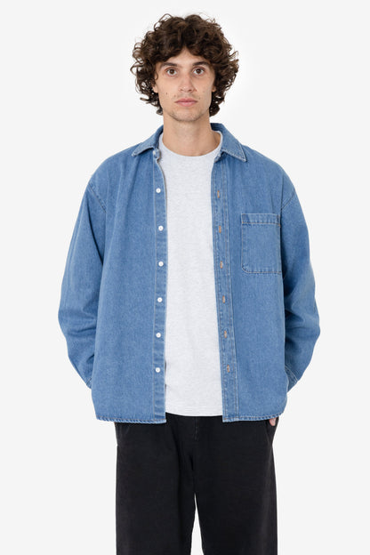 RDNM402 - 10oz Denim Classic Long Sleeve Shirt