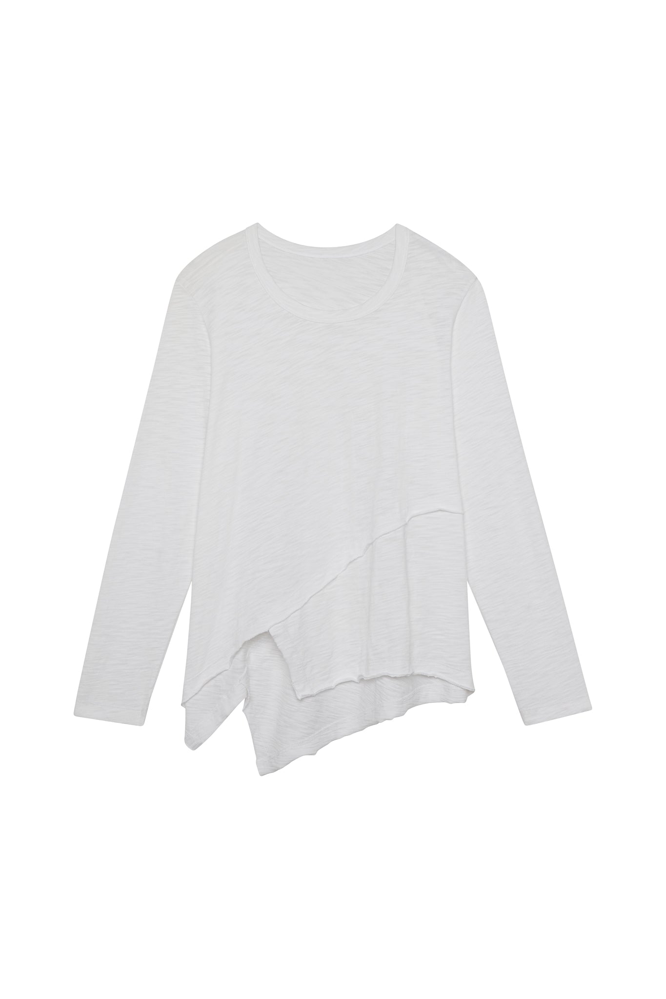 Inner Glow Asymmetric Long Sleeve Top