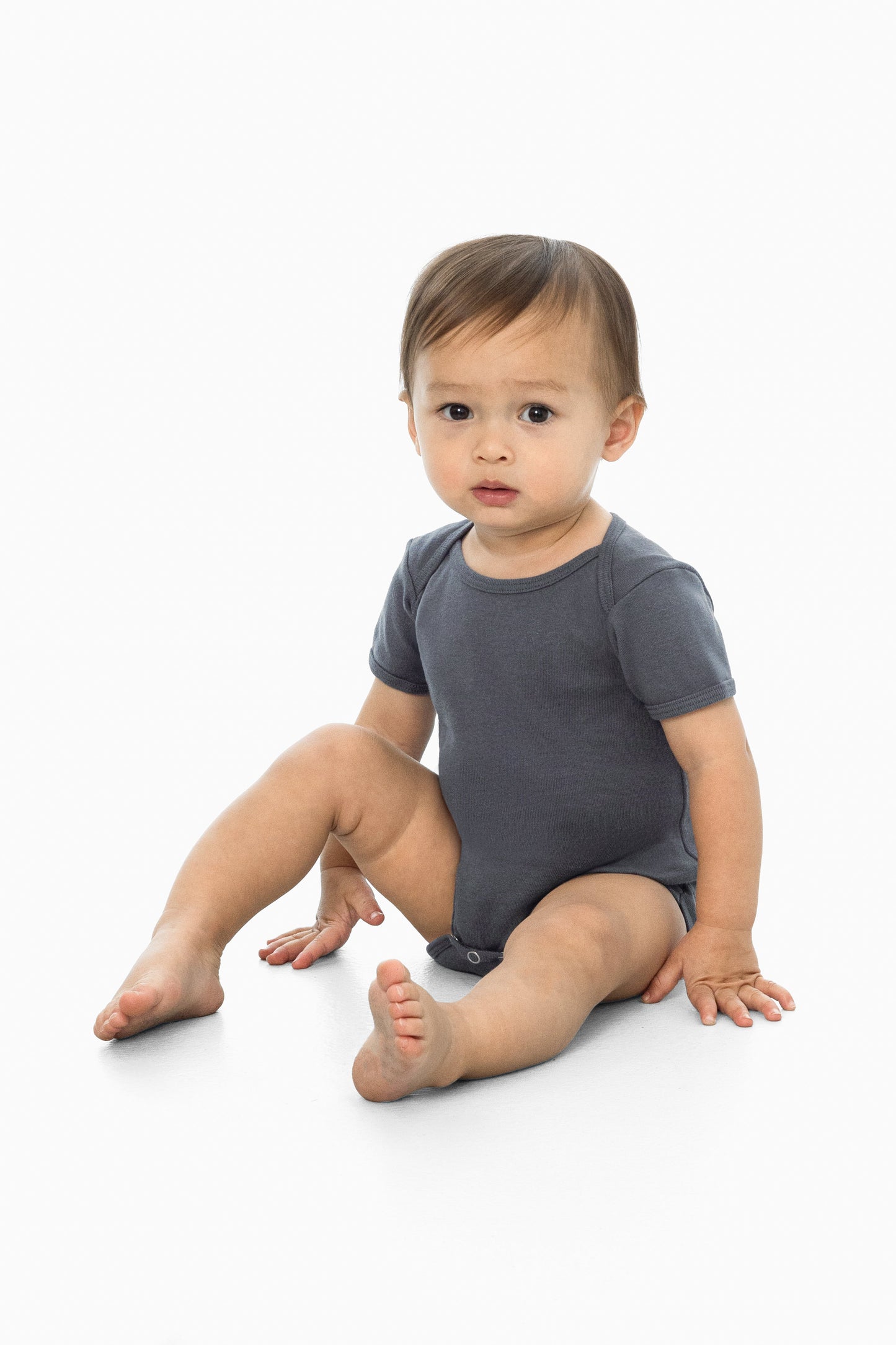 40001 - Baby Rib Infant Short Sleeve One Piece