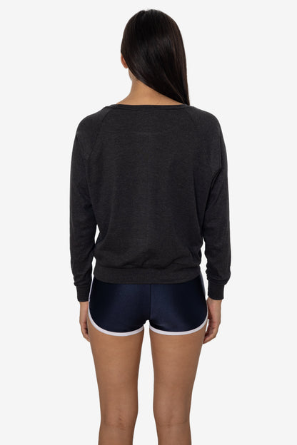 BR3094 - Women's Tri-Blend Rib Pullover