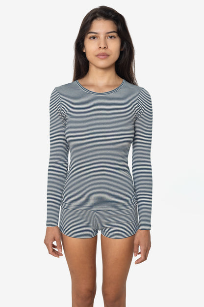 43007 - Baby Rib Long Sleeve Crewneck Tee