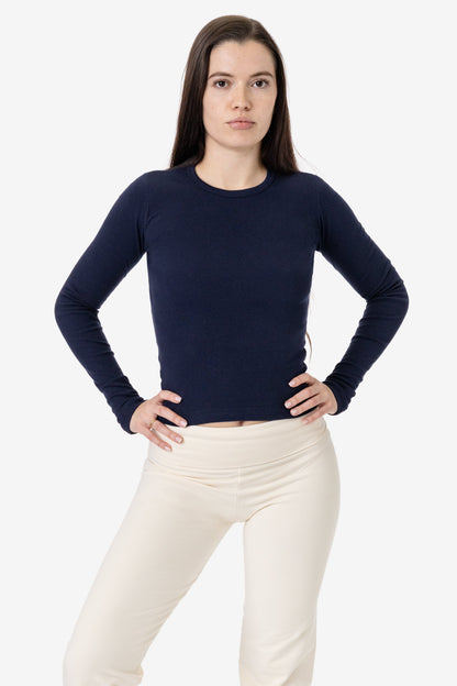 43007 - Baby Rib Long Sleeve Crewneck Tee