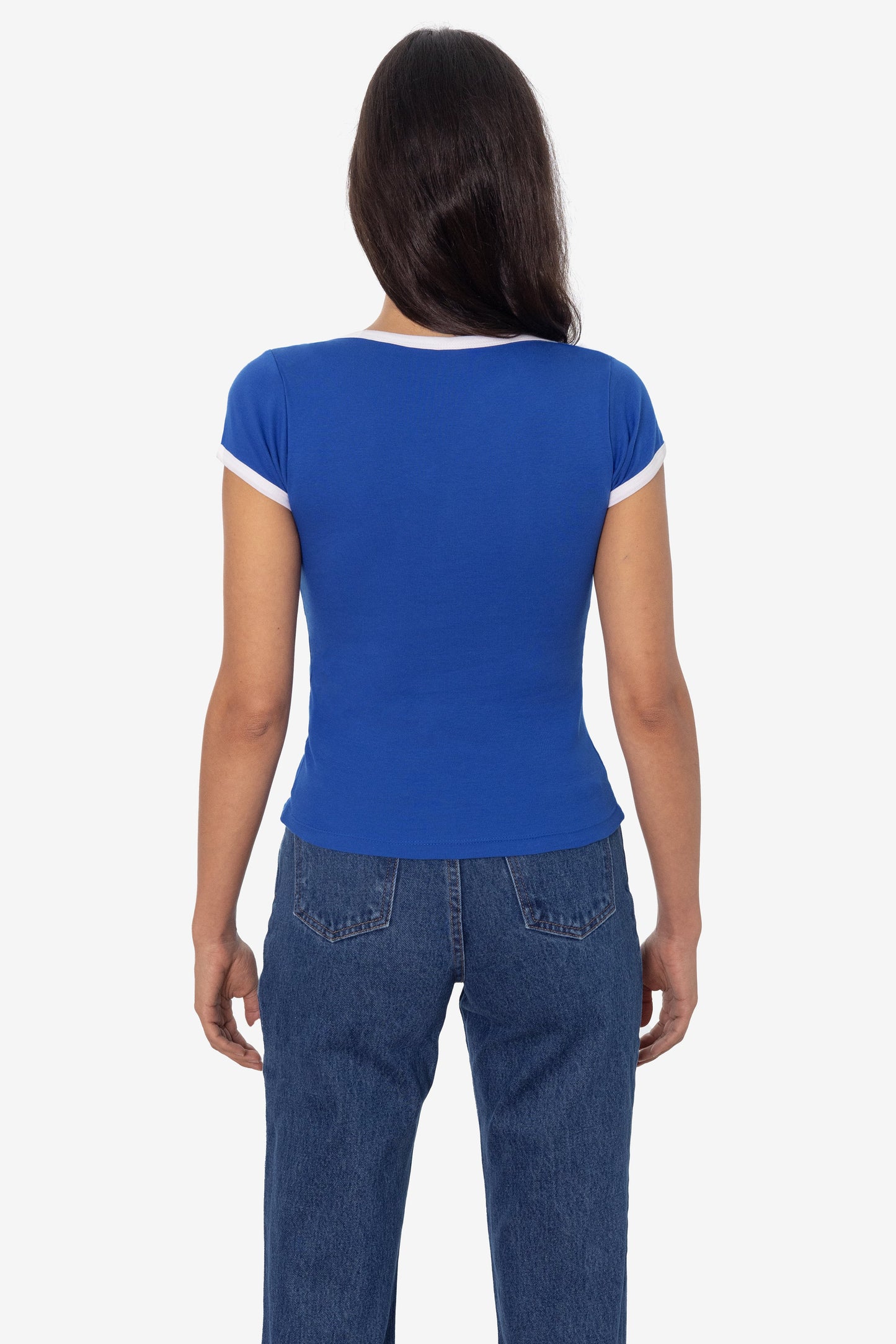 43050 - Baby Rib Lap Neck T-Shirt