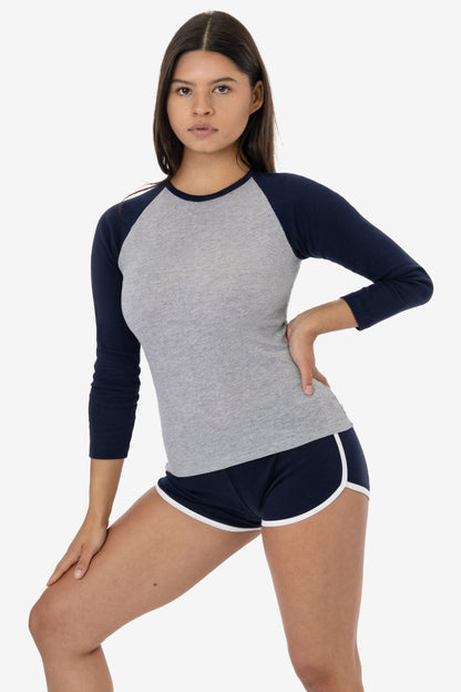 43053 - Baby Rib Long Sleeve Raglan