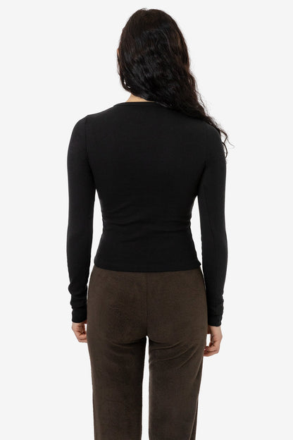 43007 - Baby Rib Long Sleeve Crewneck Tee